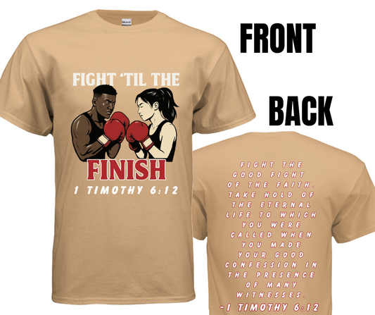6 COLOR OPTIONS- UNISEX FIGHT (SIZE CHART BELOW)