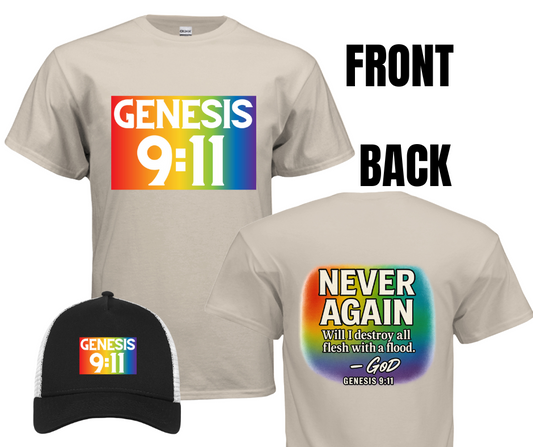5 COLOR OPTIONS- UNISEX GEN 911 (SIZE CHART BELOW)