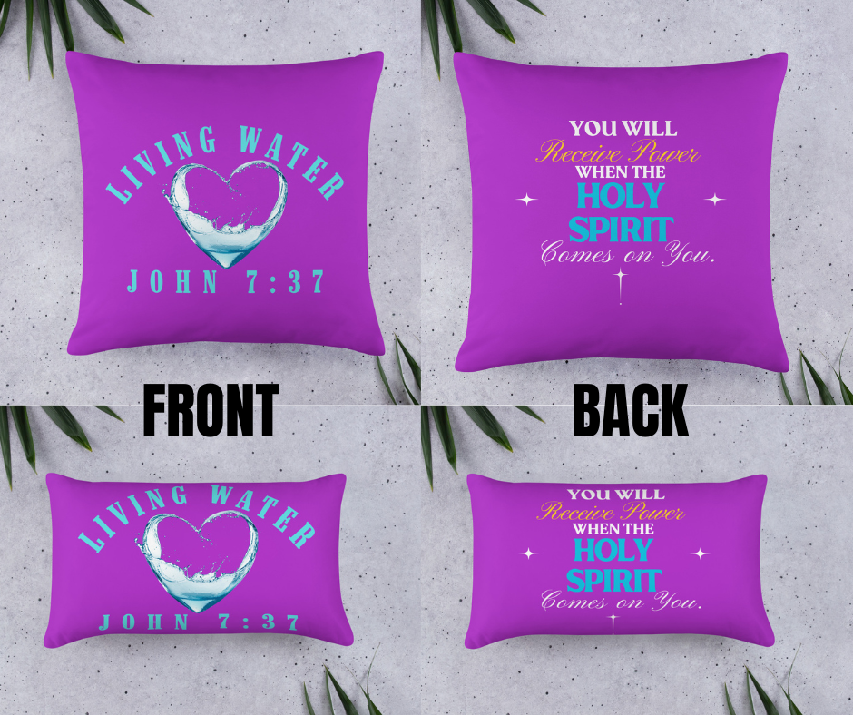 LIVING WATER PILLOW