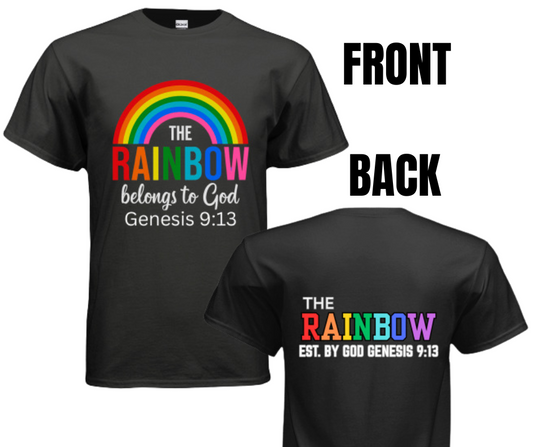 BOW BELONGS 2 GOD UNISEX (SIZE CHART BELOW)
