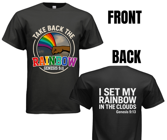 5 COLOR OPTIONS- UNISEX TAKE BACK (SIZE CHART BELOW)