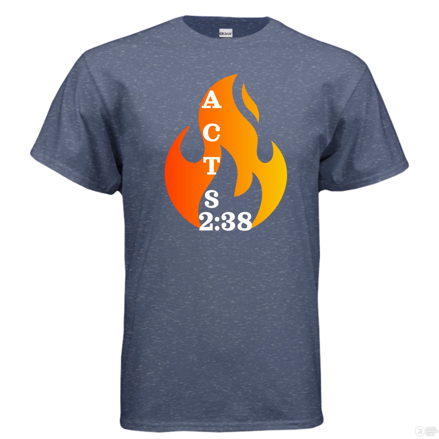 Heather Sport Dark Navy - FRONT