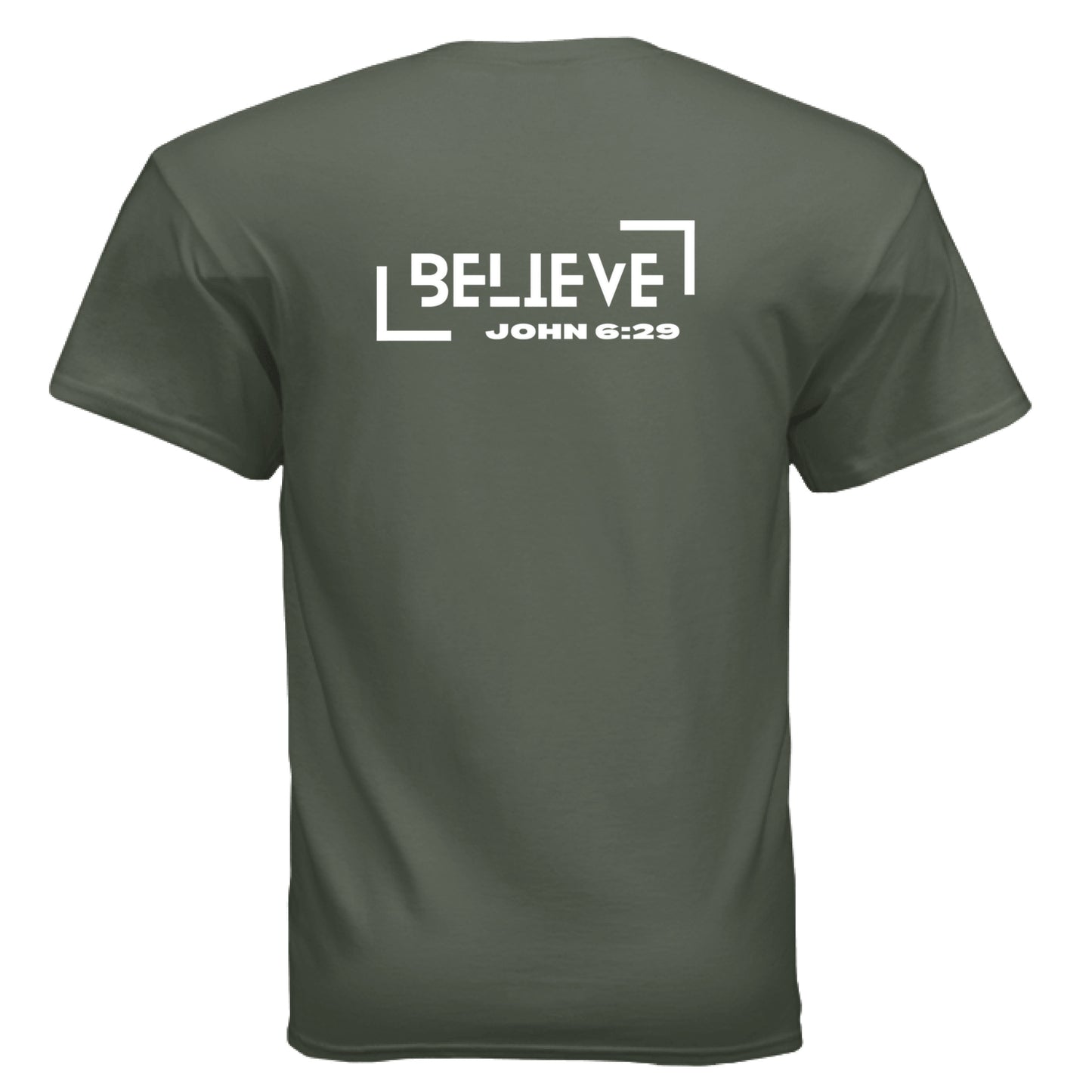 MILITARY GREEN - BACK