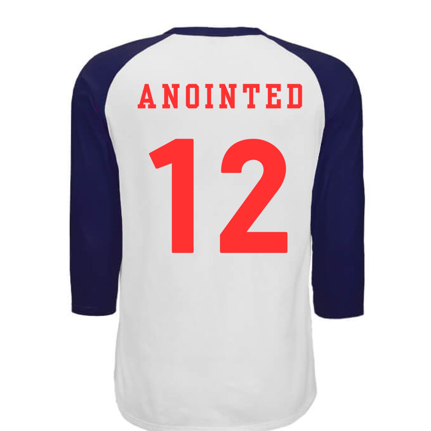 WHITE / NAVY - BACK