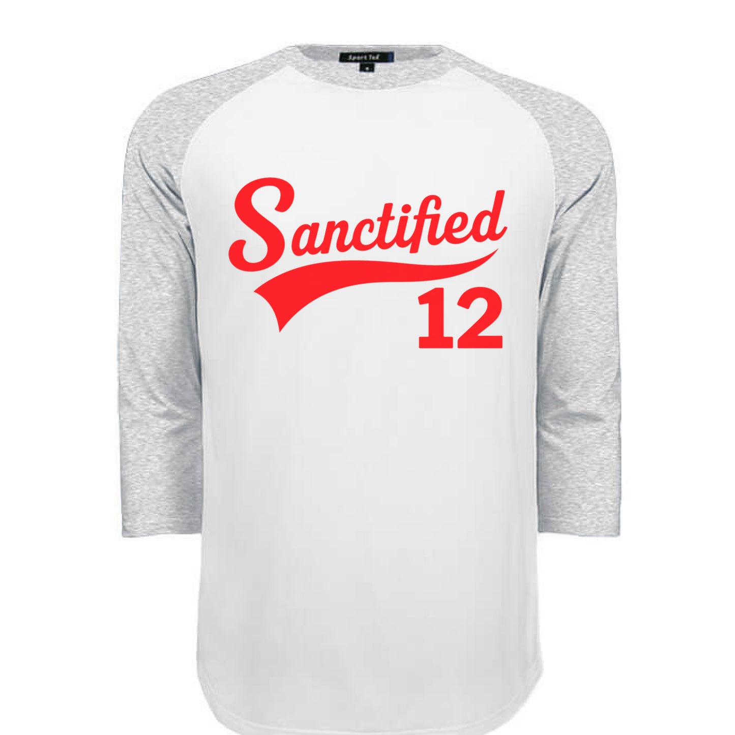 WHITE / HEATHER GREY - FRONT