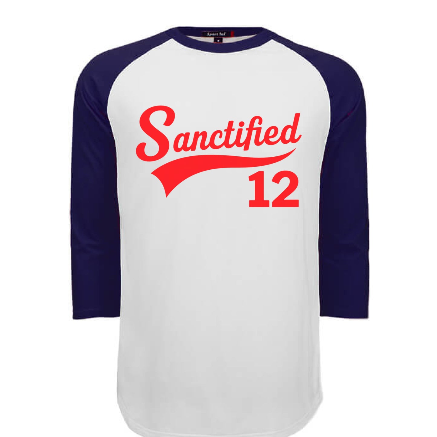 WHITE / NAVY - FRONT