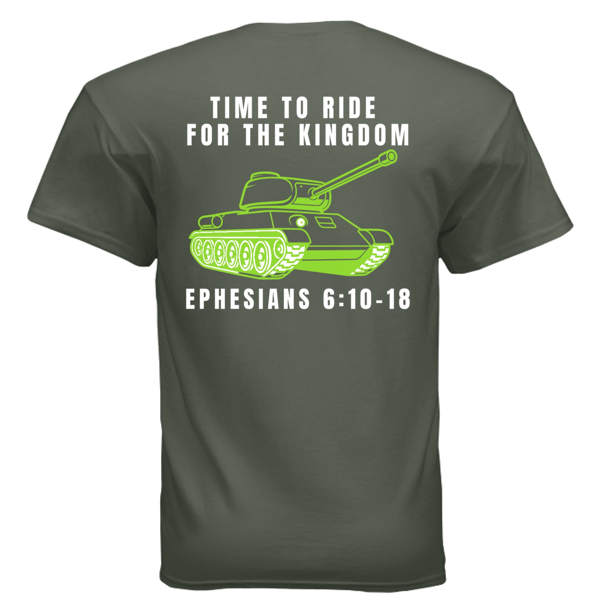 MILITARY GREEN - BACK