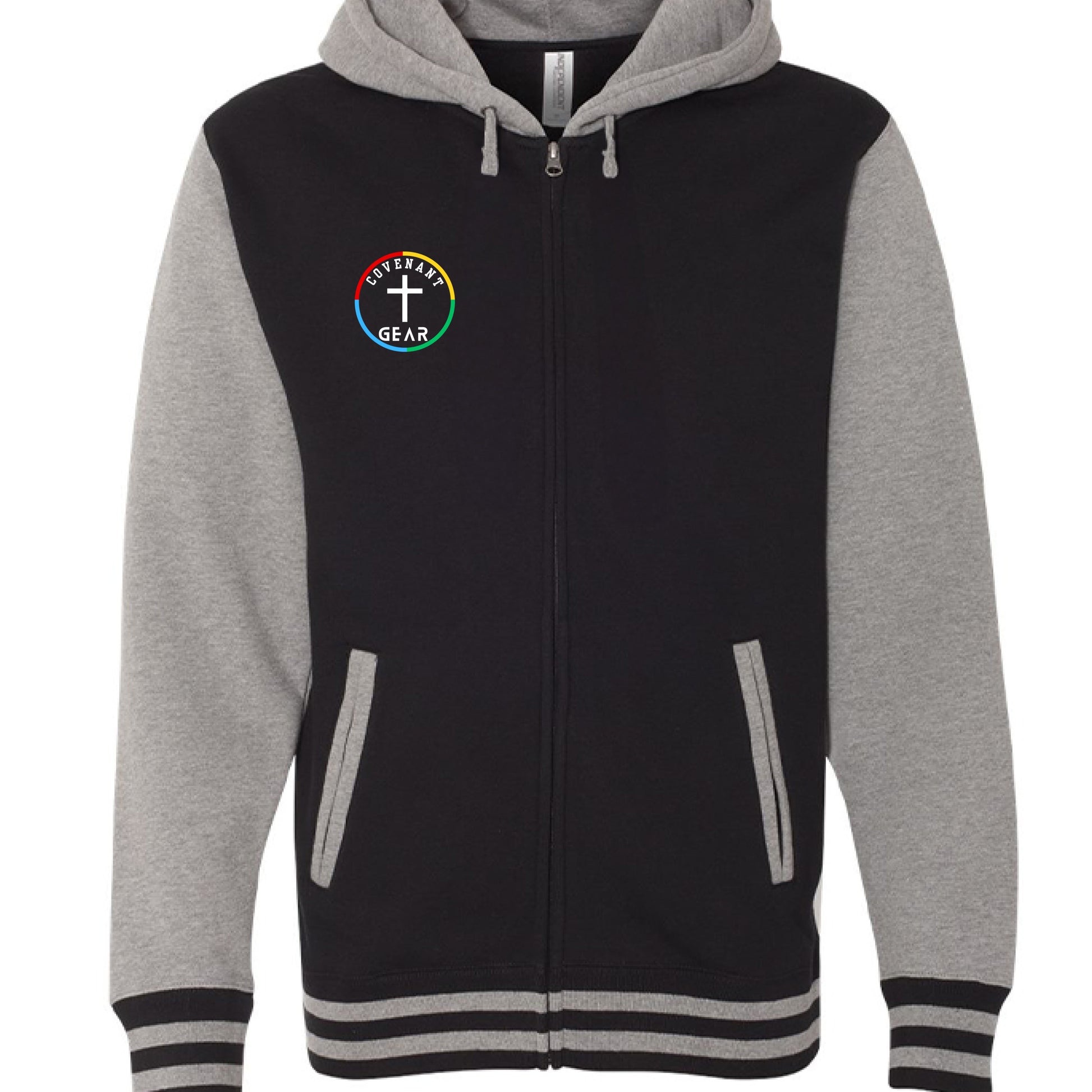 Black/ Gunmetal Heather - FRONT