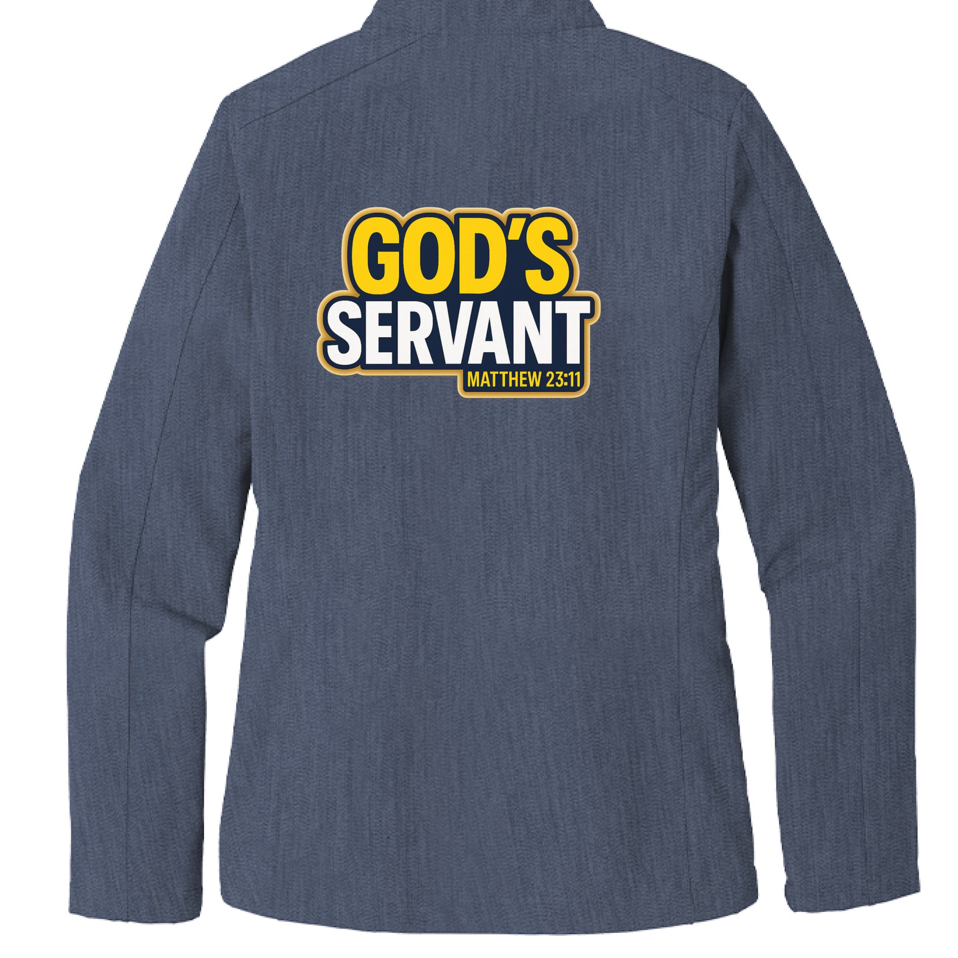 Navy Heather - BACK