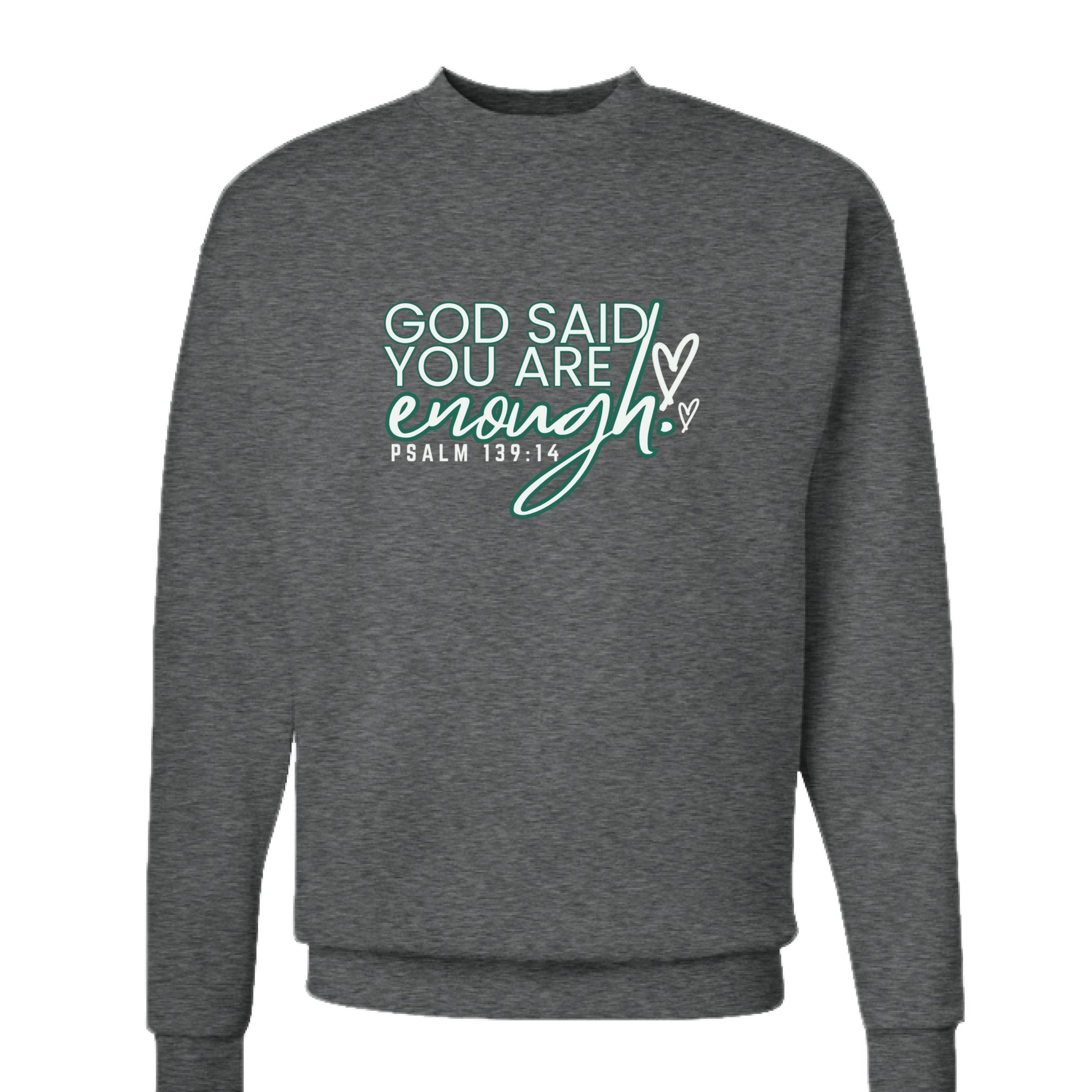 CHARCOAL HEATHER - FRONT