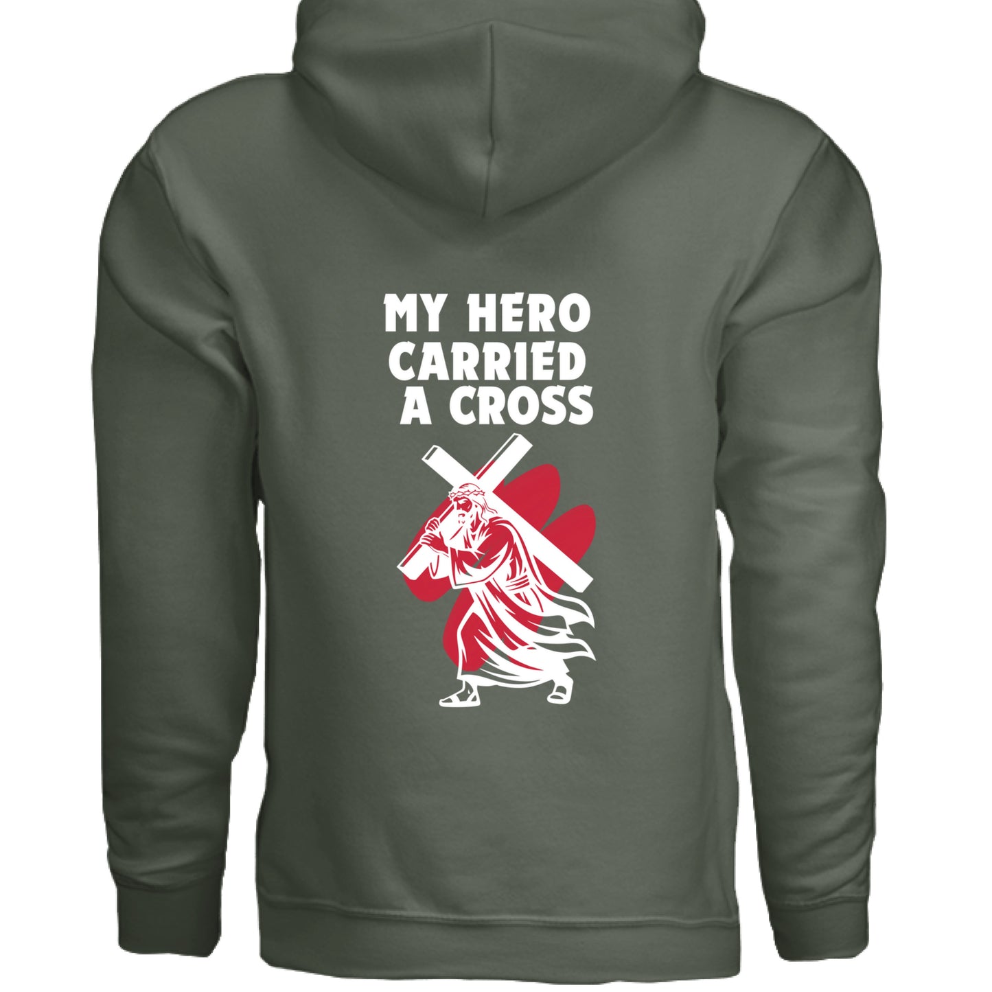 MILITARY GREEN - BACK