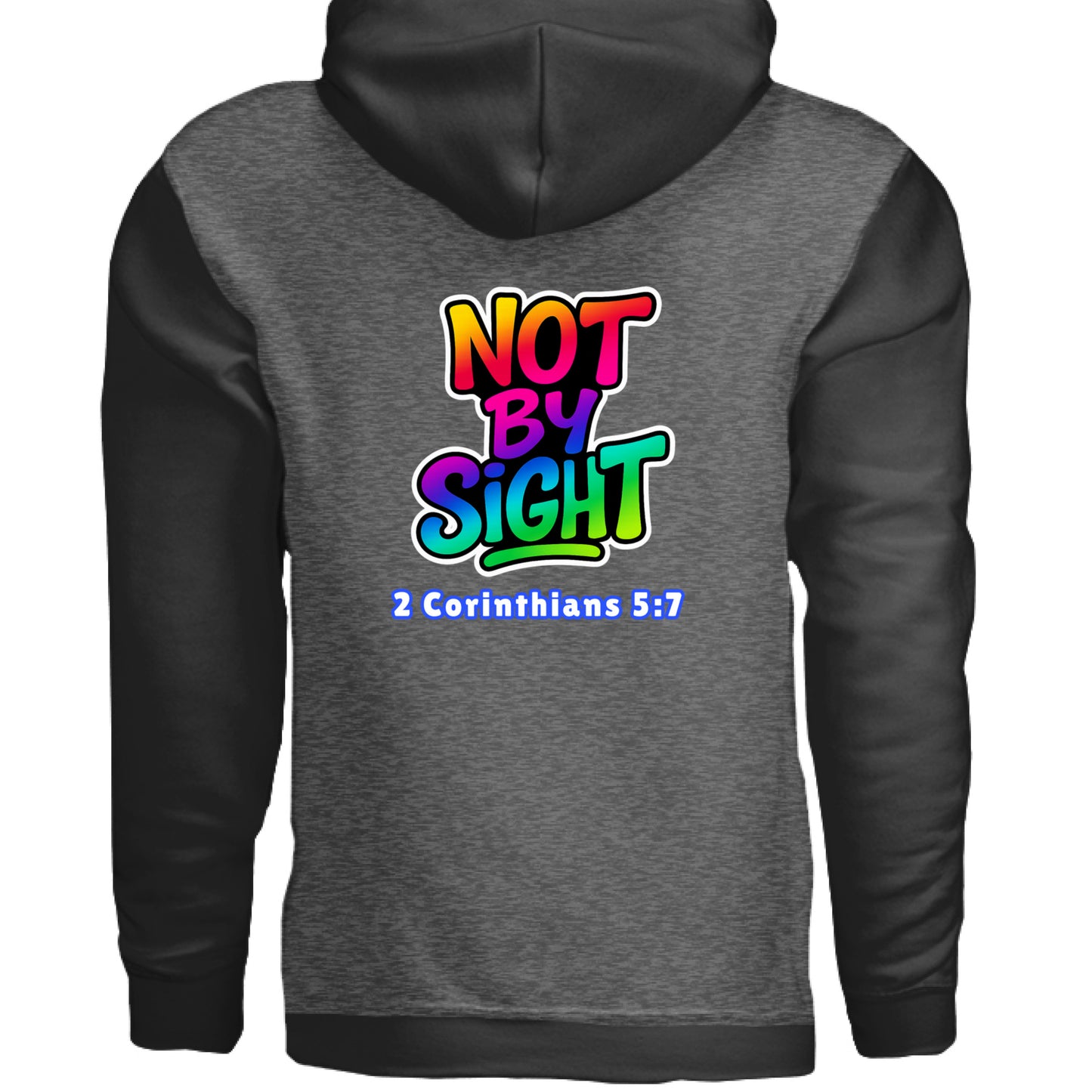 Charcoal Heather/ Black - BACK