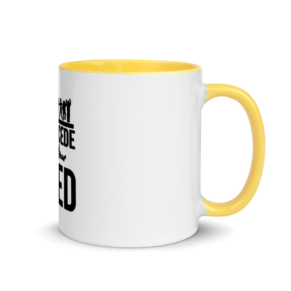 Intercede Mug with Color Inside