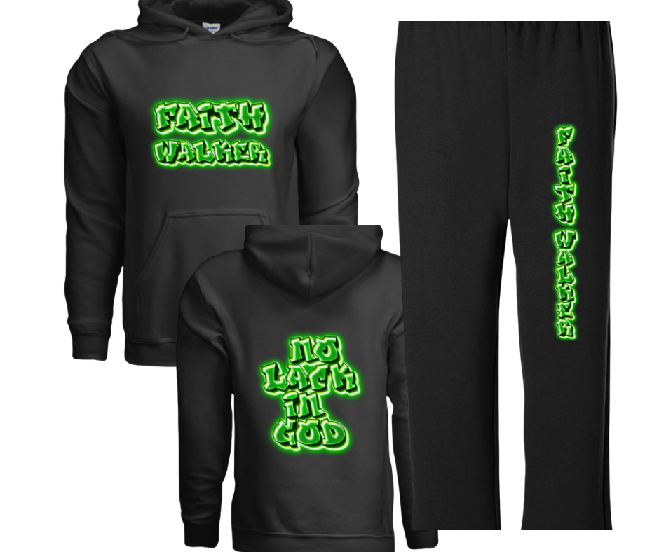3 COLOR OPTIONS- FAITH WALKER HOODIE (SWEATPANTS SOLD SEPARATELY)