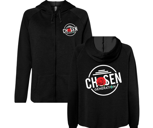 Chosen Generation Women’s Zip Hoodie | Christian Apparel