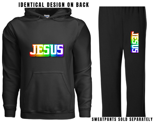 8 COLOR OPTIONS- JESUS HOODIE (SWEATPANTS SOLD SEPARATELY)