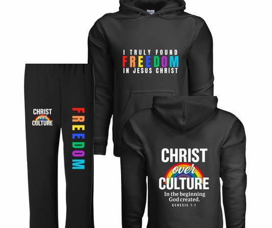 2 COLOR OPTIONS- FREEDOM HOODIE (SWEATPANTS SOLD SEPARATELY)