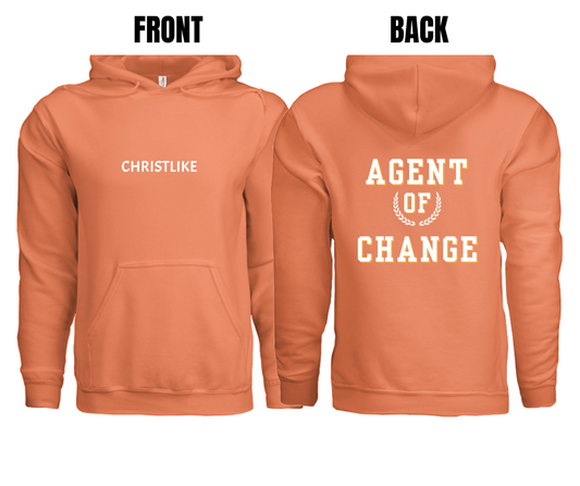 6 COLOR OPTIONS- CHRISTLIKE HOODIE (SIZE CHART BELOW)