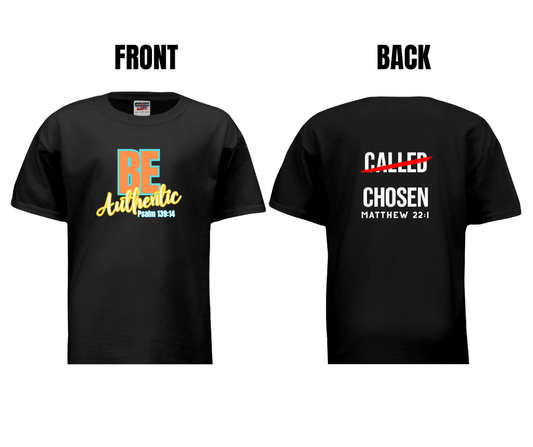 YOUTH 6 COLOR OPTIONS- BE AUTHENTIC