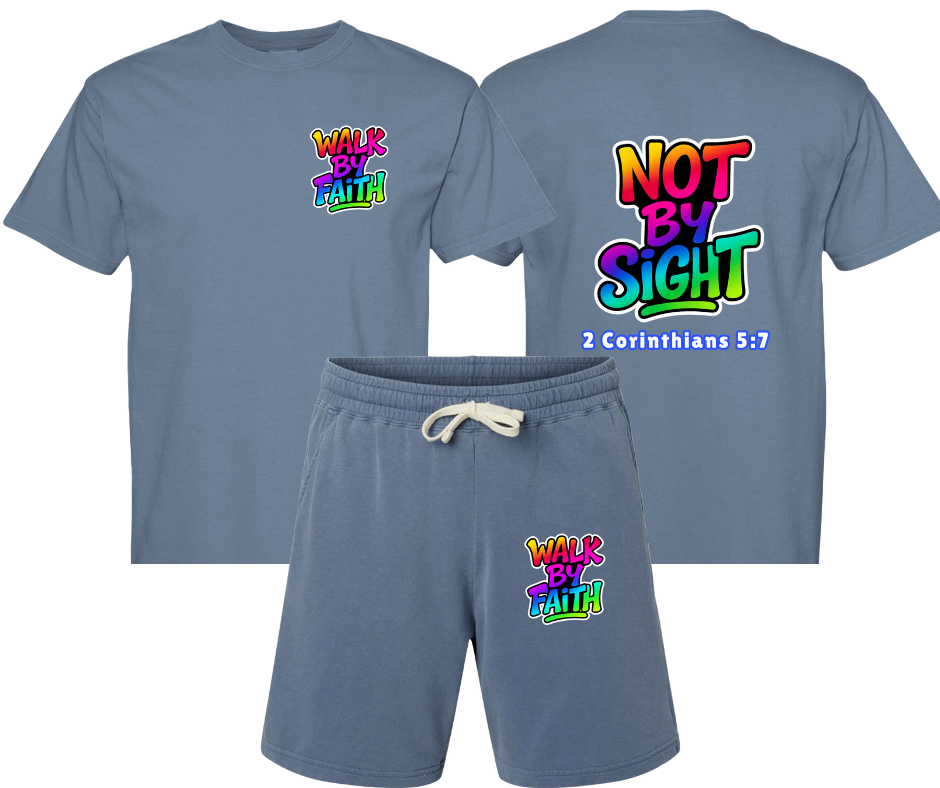 6 COLOR OPTIONS: FAITH -Coordinating Shorts Available (Sold Separately)