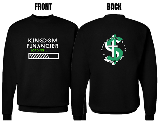 6 COLOR OPTIONS- UNISEX FINANCIER SWEATSHIRT (SIZE CHART BELOW)