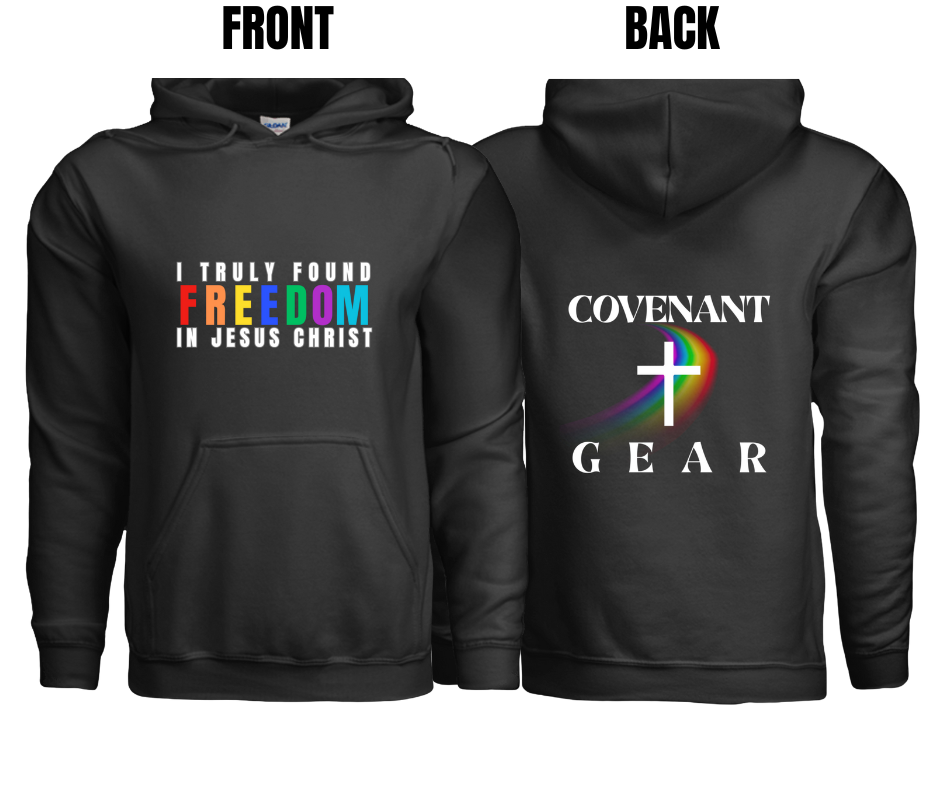 3 COLOR OPTIONS- FREEDOM HOODIE