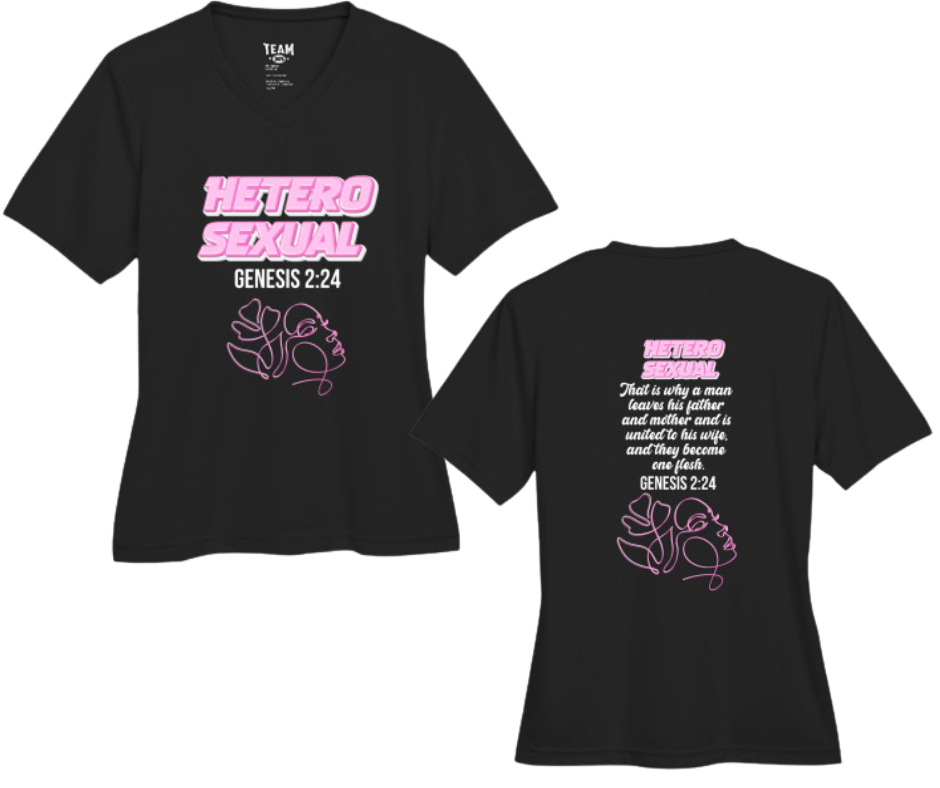 Heterosexual | Women’s Christian Apparel V-Neck T-Shirt