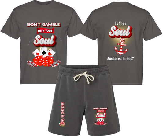 8 COLOR OPTIONS: ANCHOR -Coordinating Shorts Available (Sold Separately)