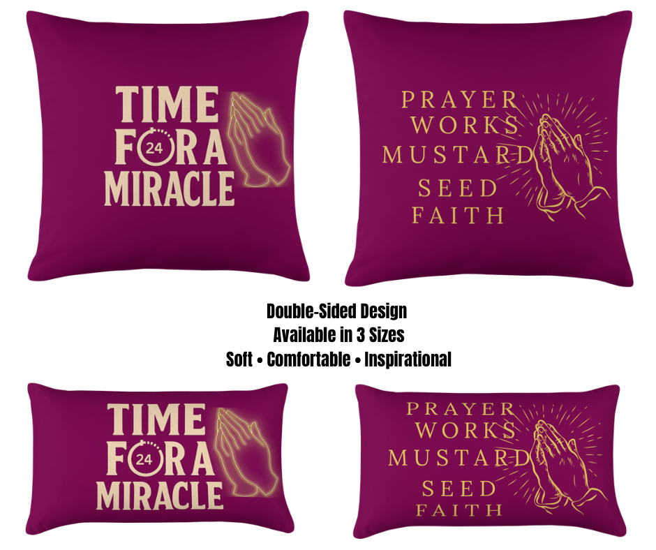 PRAYER WORKS PILLOW