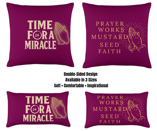 PRAYER WORKS PILLOW