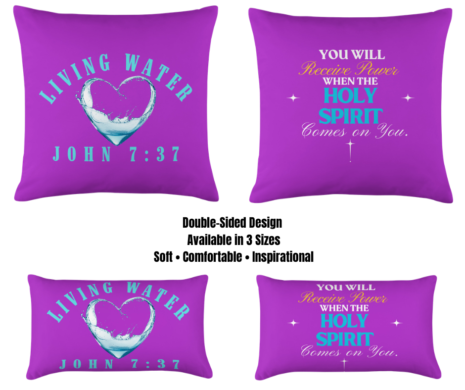 LIVING WATER PILLOW