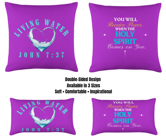 LIVING WATER PILLOW