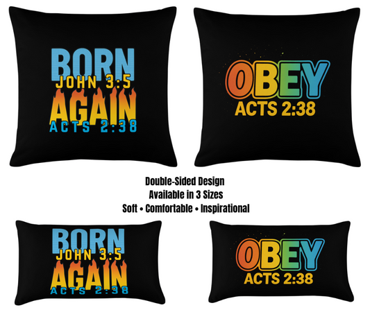 BORN AGAIN PILLOW