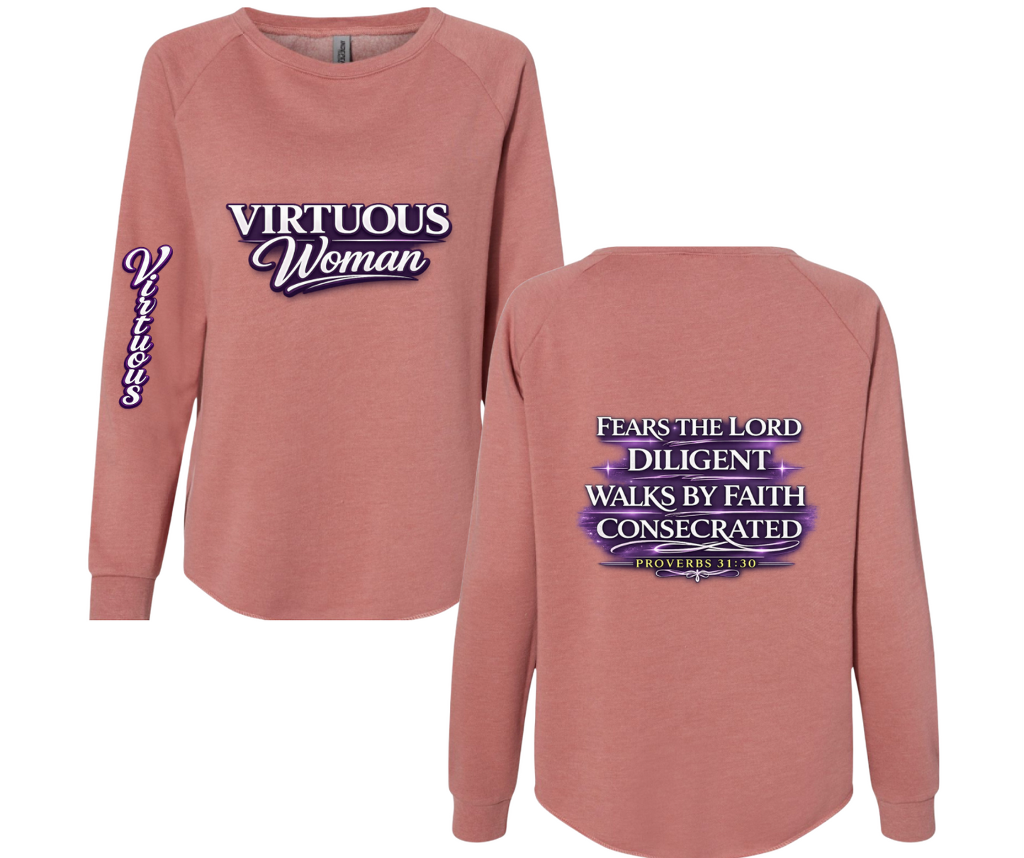 Virtuous Woman Crewneck Sweatshirt | Christian Apparel