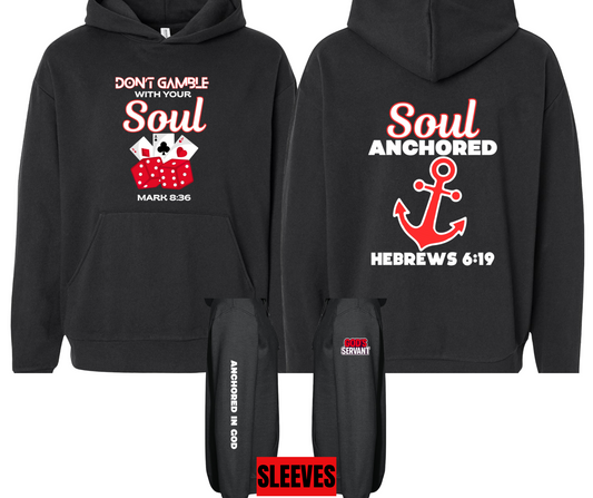 Soul Anchored Hoodie | Christian Urban Streetwear