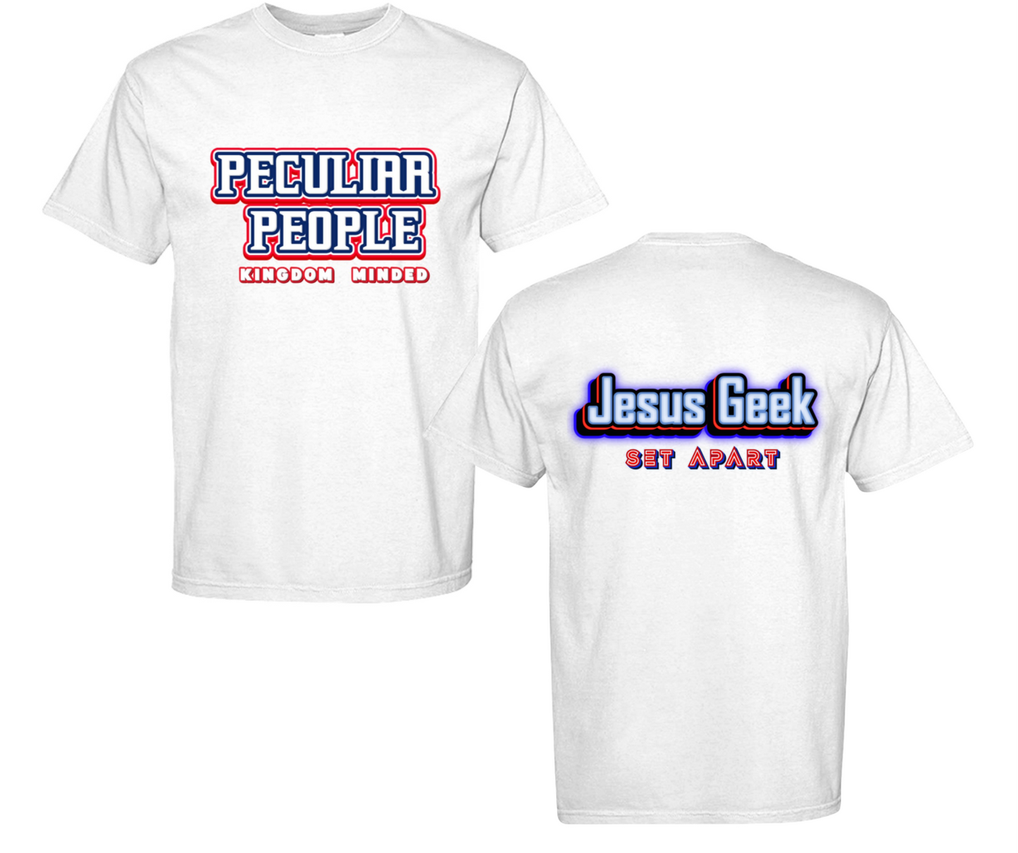 Peculiar Jesus Geek | Faith-Based Apparel T-Shirt