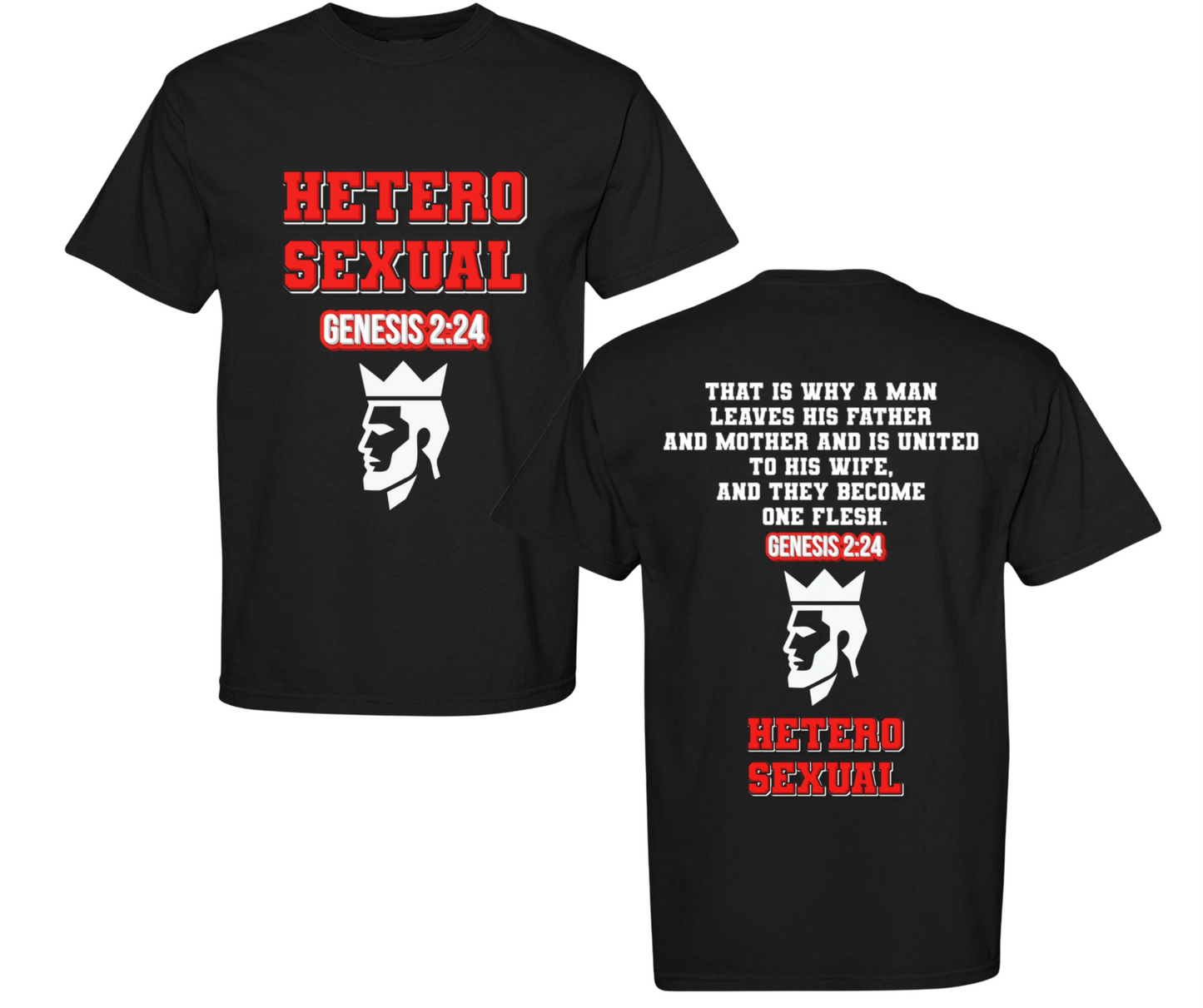 Heterosexual Man | Kingdom Streetwear T-Shirt