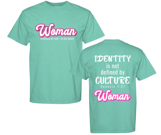 Woman Gender Identity | Faith-Based T-Shirt