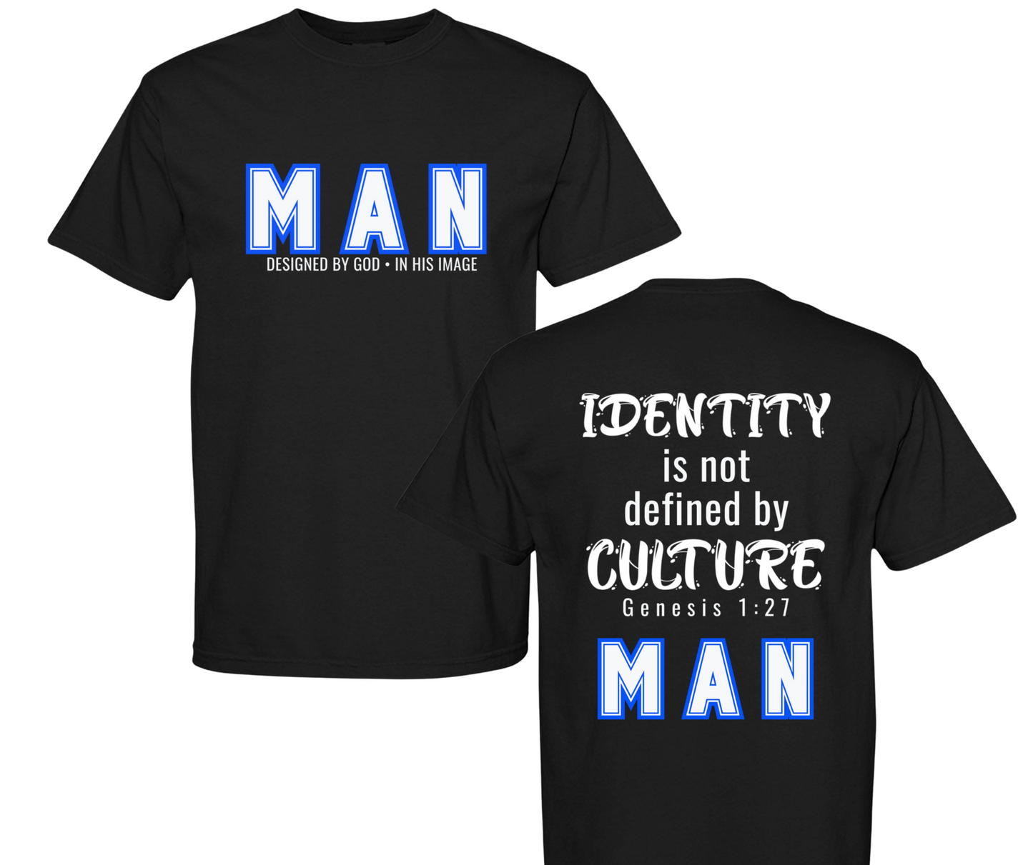 Male Gender Identity | Christian Clothing T-Shirt