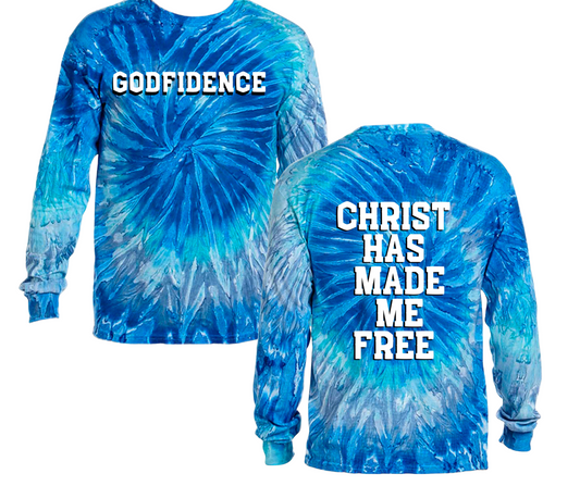 Godfidence | Tie-Dye Christian Streetwear T-Shirt