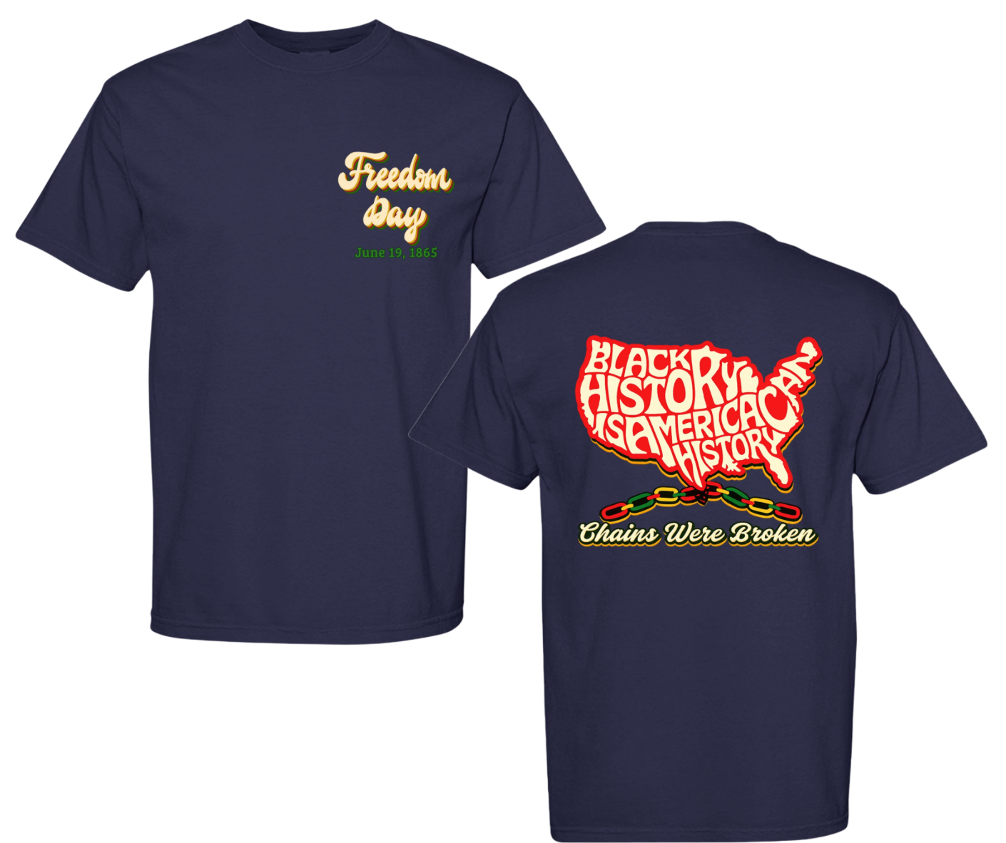 Freedom Day Tee | Juneteenth Graphic Shirt