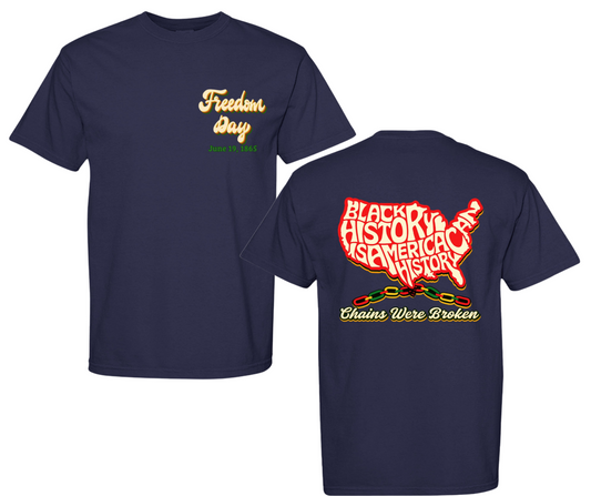 Freedom Day Tee | Juneteenth Graphic Shirt