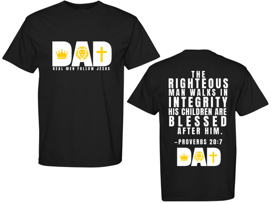 Dad: Jesus Follower | Christian Apparel T-Shirt