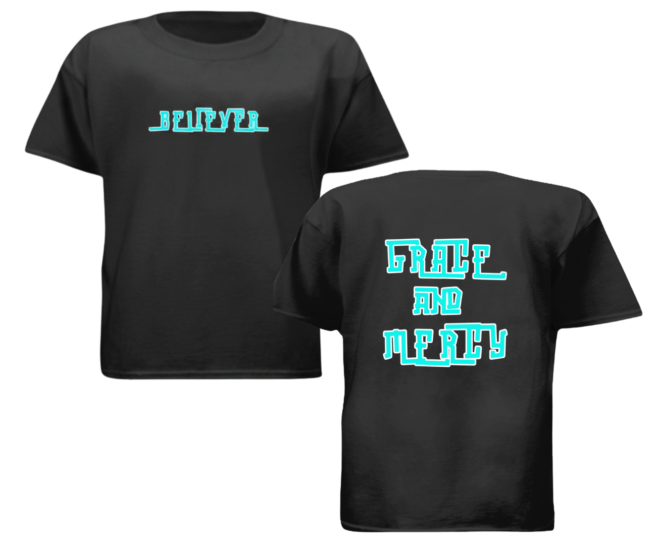 Believer: Grace & Mercy T-Shirt | Kingdom Streetwear