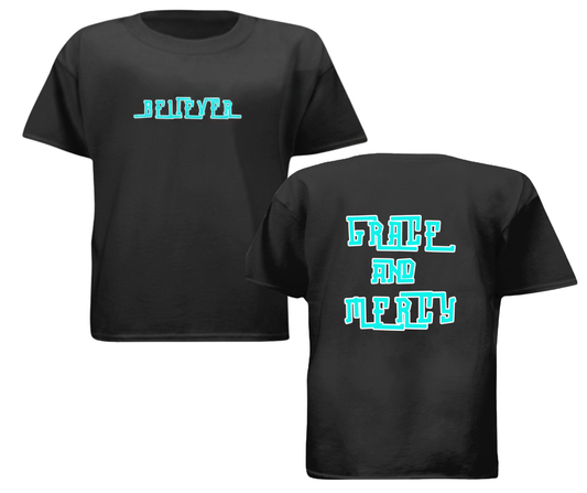 Believer: Grace & Mercy T-Shirt | Kingdom Streetwear