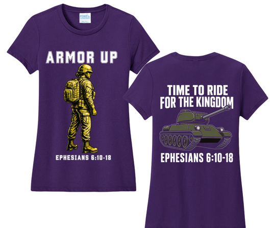 Armor of God Warfare Women’s T-Shirt  | Christian Streetwear