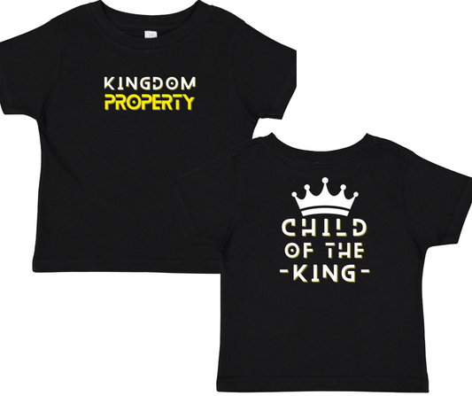Kingdom Property Infant T-Shirt | Child of the King Christian Baby Tee