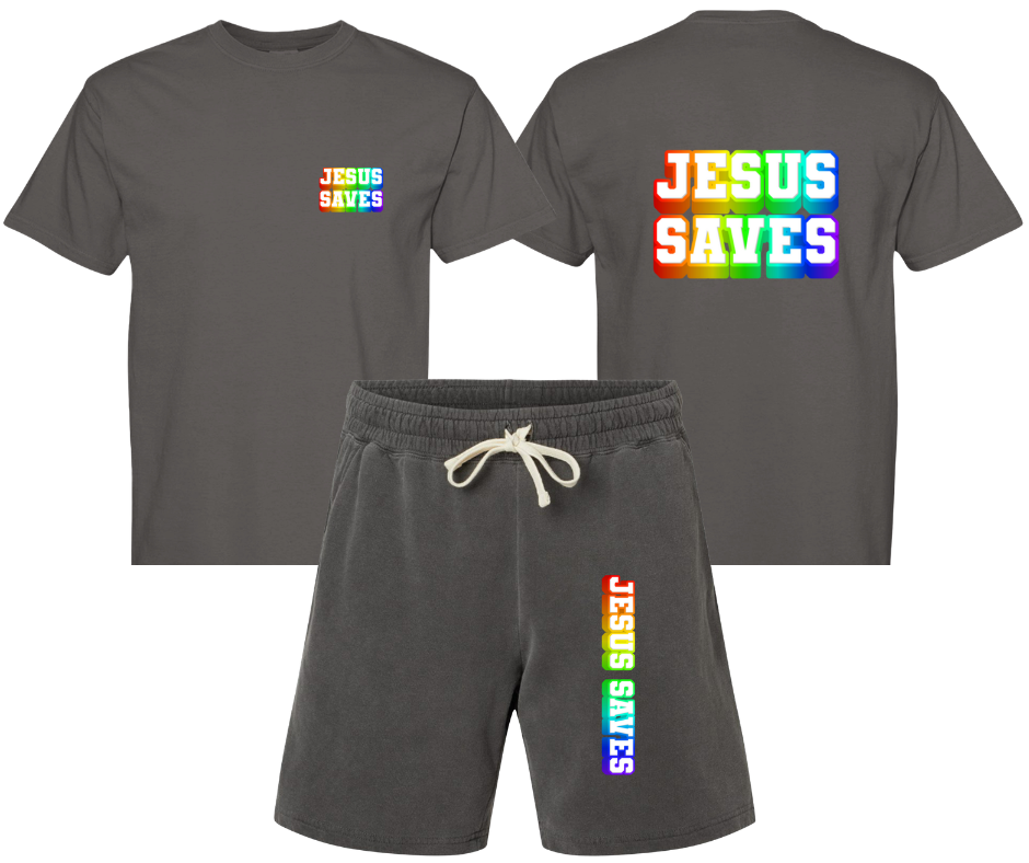Jesus Saves T-Shirt | Faith-Based Apparel