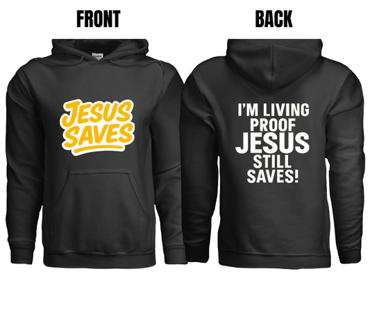 JESUS SAVES HOODIE