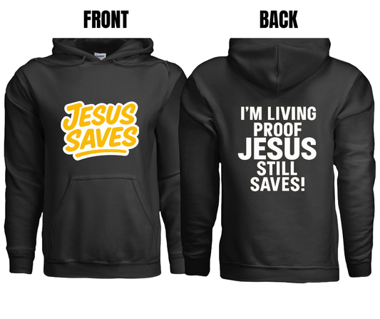 JESUS SAVES HOODIE